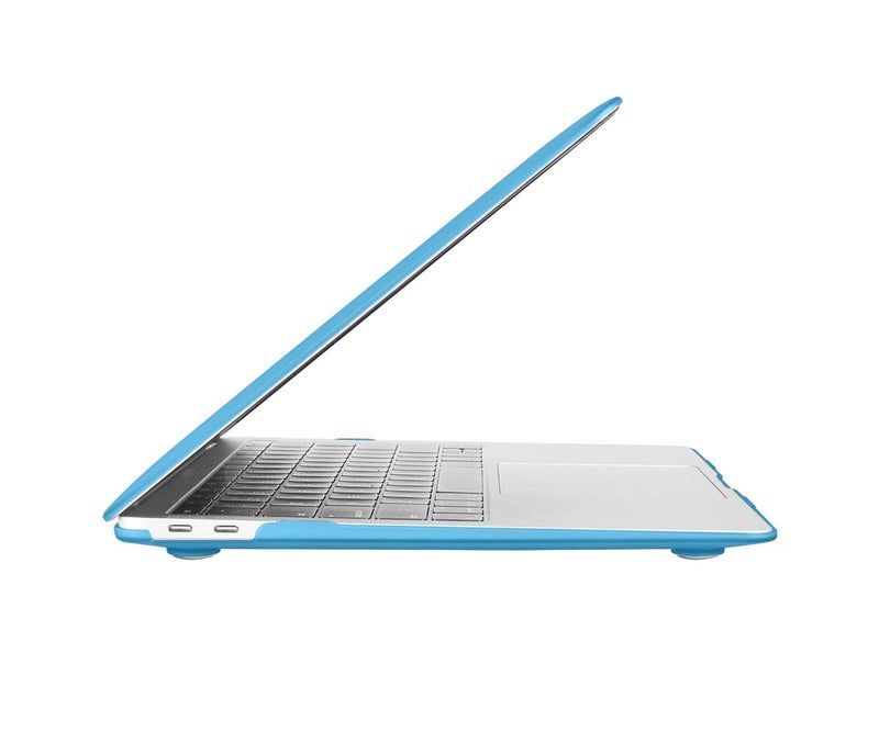 UESWILL 2022 2021 MacBook Air 13 inch Case A2337 M1 A2179 A1932, Hard Shell Case Cover Compatible with MacBook Air 13 inch with Retina Display & Touch ID (2018-2022), Aqua Blue - Image 5